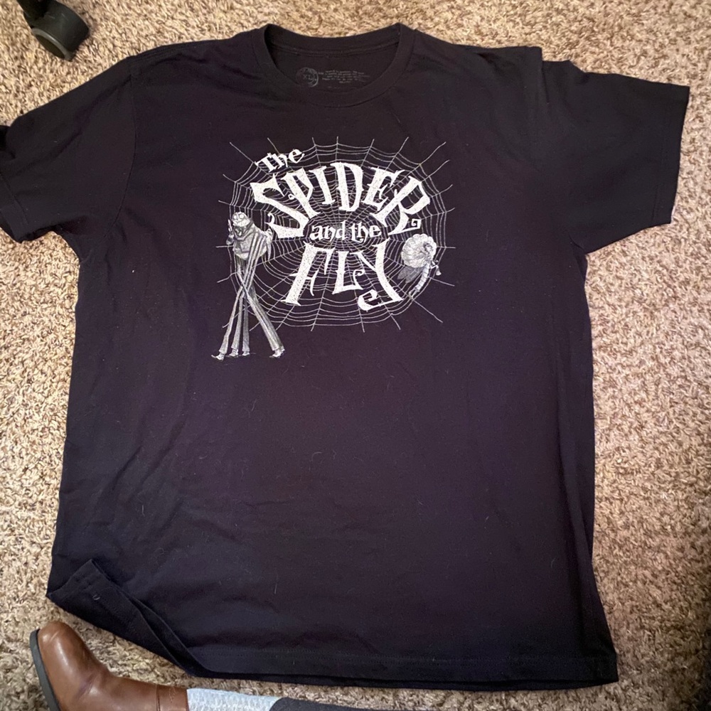 Out of Print Spider and the Fly Unisex XL Tee